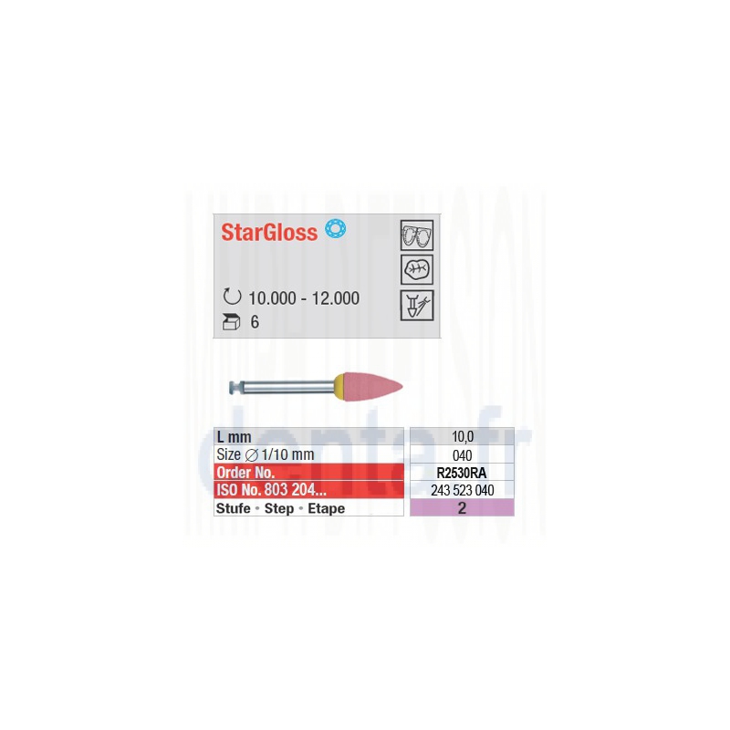  StarGloss - étape 2 - R2530RA 