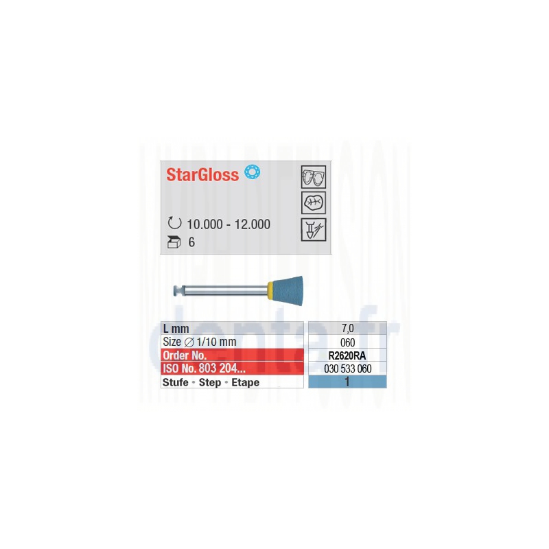  StarGloss - étape 1 - R2620RA 
