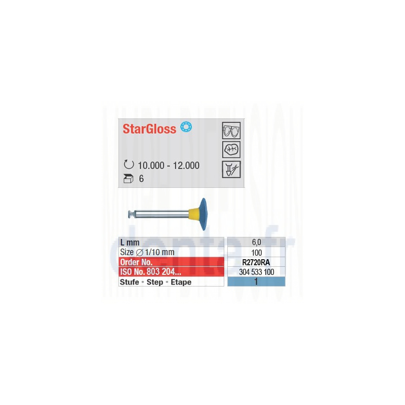  StarGloss - étape 1 - R2720RA 