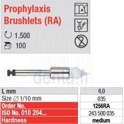  Prophylaxis Brushlets (RA) - medium - 1256RA 