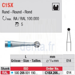  C1SX - Fraise carbure de tungstène - C1SX.205.014 