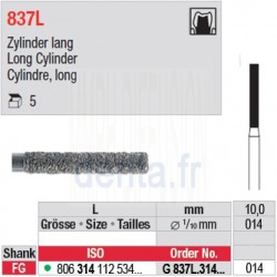 G 837L.314.014-Cylindre, long