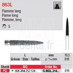 G 863L.314.016 - Flamme, long