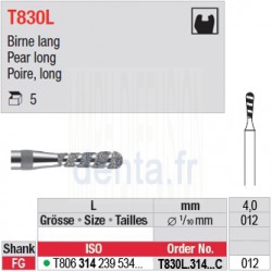 T830L.314.012C - Poire, long