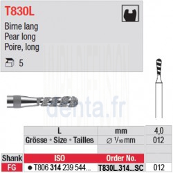 T830L.314.012SC - Poire, long
