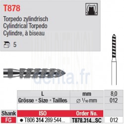 T878.314.012SC - Cylindre, à biseau