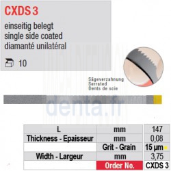 CXDS 3 - diamanté unilatéral