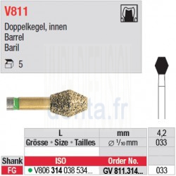  GV811.314.033 - DIACUT - Baril 