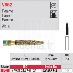  GV862.314.014 - DIACUT - Flamme 