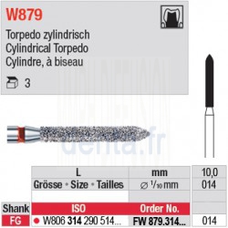  FW879.314.014 - White Tiger - Cylindre, à biseau 