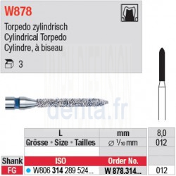  W878.314.012 - White Tiger - Cylindre, à biseau 