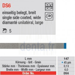 DS 6 - diamanté unilatéral large