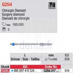G254.317.014 - diamant chirurgie
