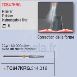 TC847KRG.314.016 - travail intraoral sur titane