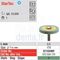 ST1020HP - StarTec étape 1 pour Zircone