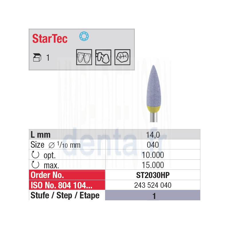 ST2030HP - StarTec HP - étape 1