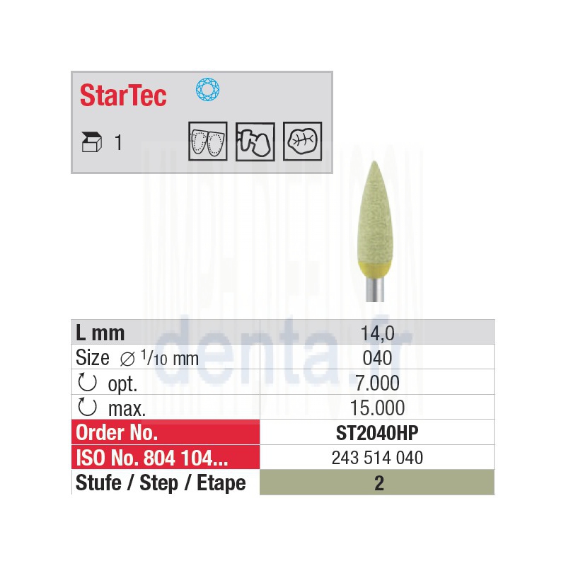 ST2040HP - StarTec HP - étape 2