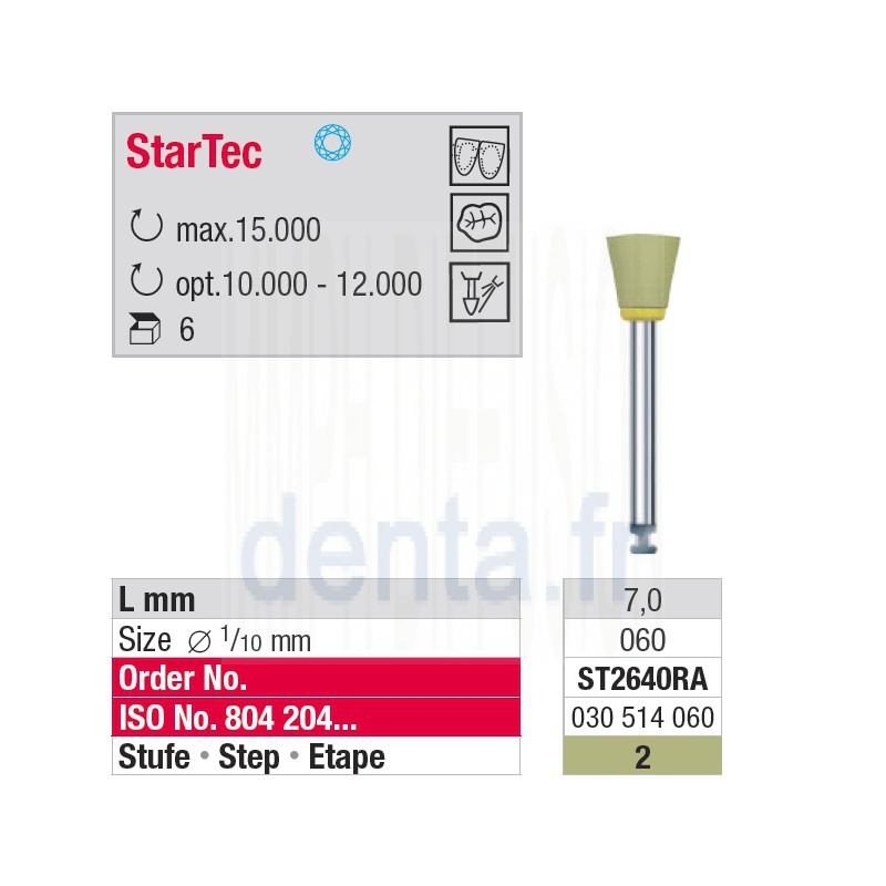 ST2640RA - StarTec RA - étape 2