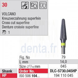 DLC-5730.045HP Volcano denture 30