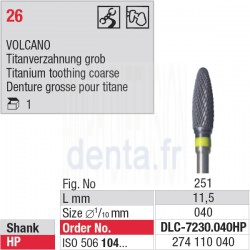 DLC-7230.040HP Volcano denture 30