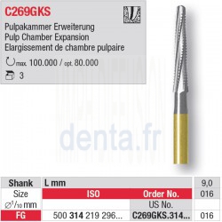 C269GKS.314.016 - Fraise d’endodontie