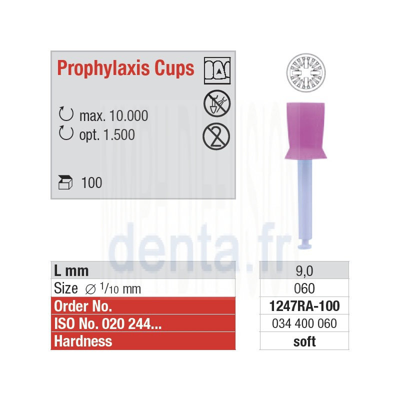 1247RA - Prophylaxis Cups