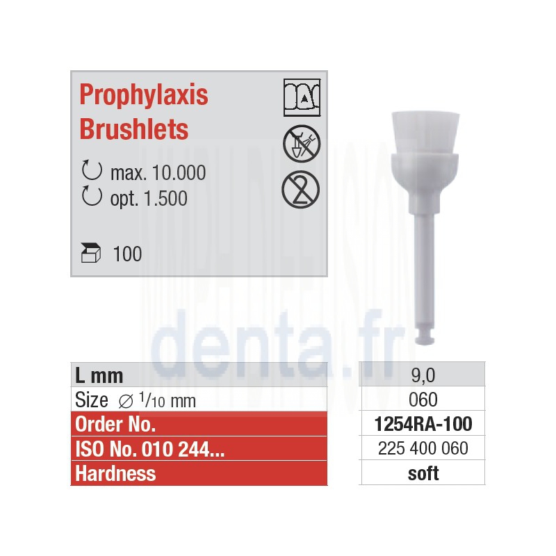 1254RA - Prophylaxis Brushlets